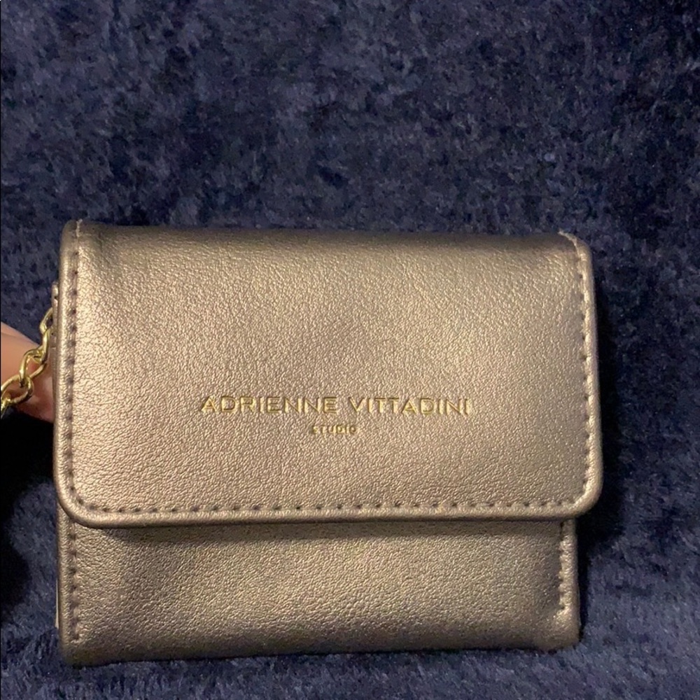 Small silver wallet